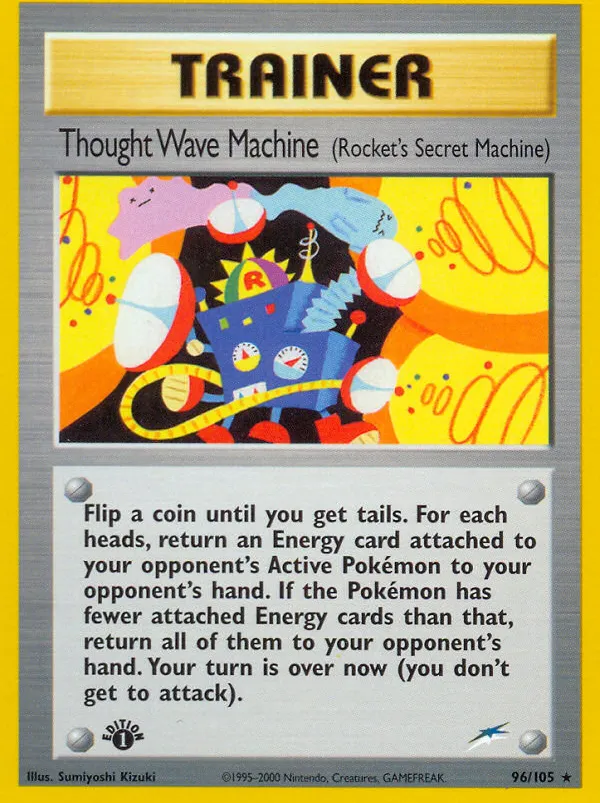Thought Wave Machine — Neo Destiny — Pokemon