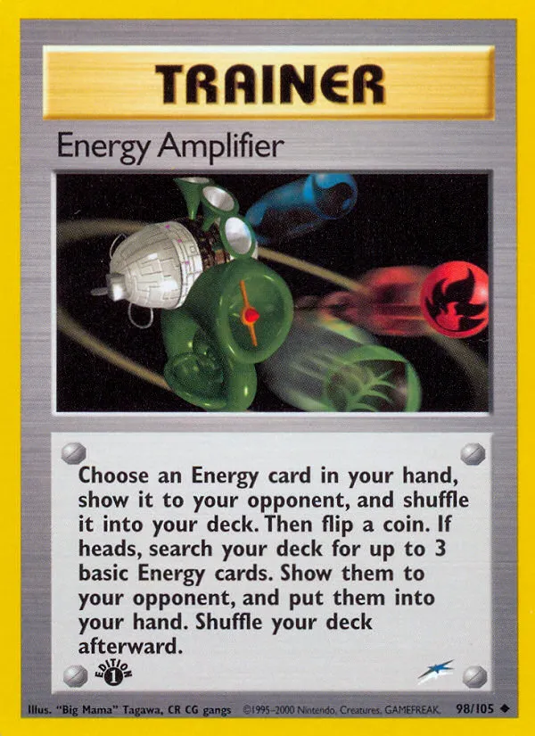 Energy Amplifier — Neo Destiny — Pokemon
