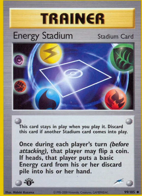 Energy Stadium — Neo Destiny — Pokemon