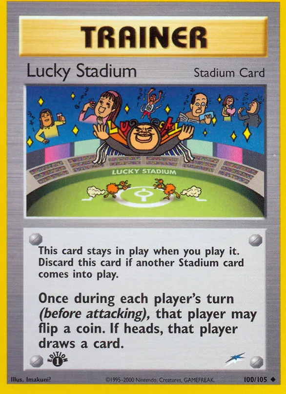 Lucky Stadium — Neo Destiny — Pokemon