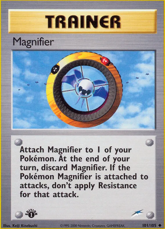 Magnifier — Neo Destiny — Pokemon