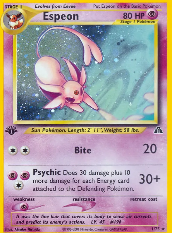 Espeon — Neo Discovery — Pokemon