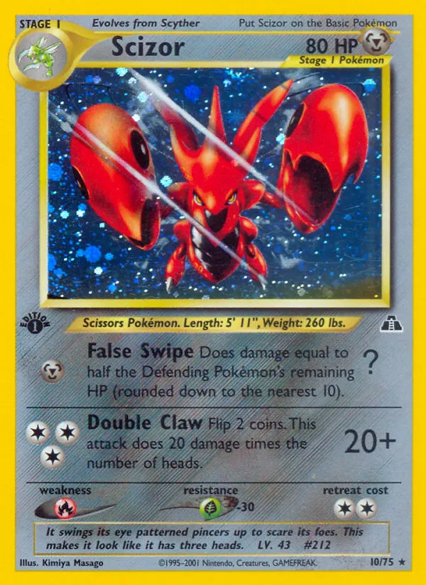 Scizor — Neo Discovery — Pokemon