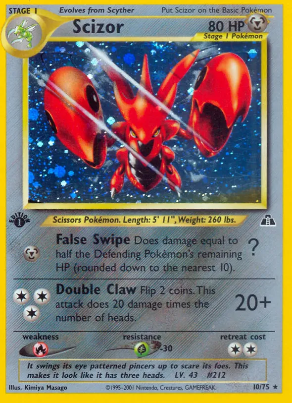 Scizor — Neo Discovery — Pokemon