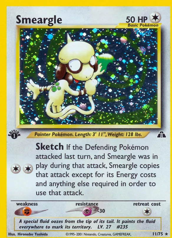 Smeargle — Neo Discovery — Pokemon