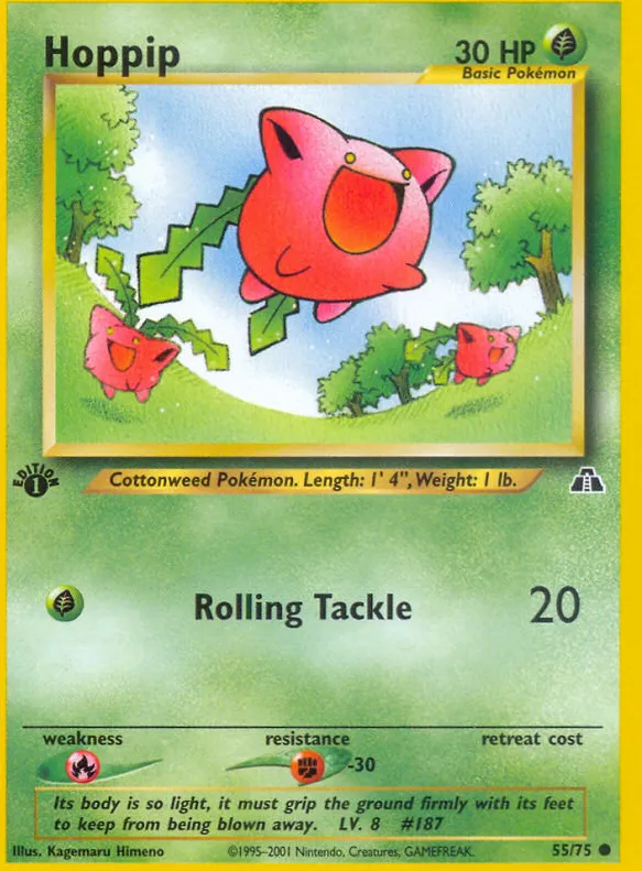 Hoppip — Neo Discovery — Pokémon