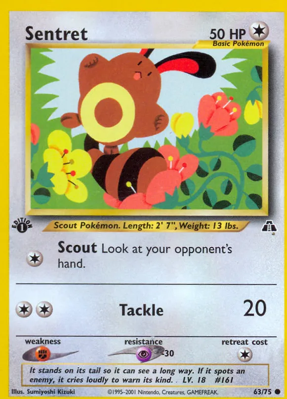 Sentret — Neo Discovery — Pokémon