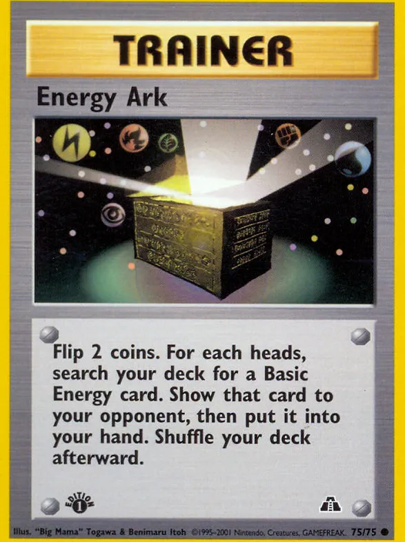 Energy Ark — Neo Discovery — Pokemon