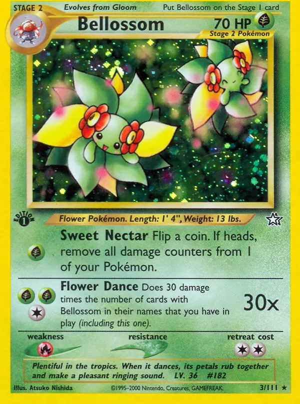 Bellossom — Neo Genesis — Pokémon