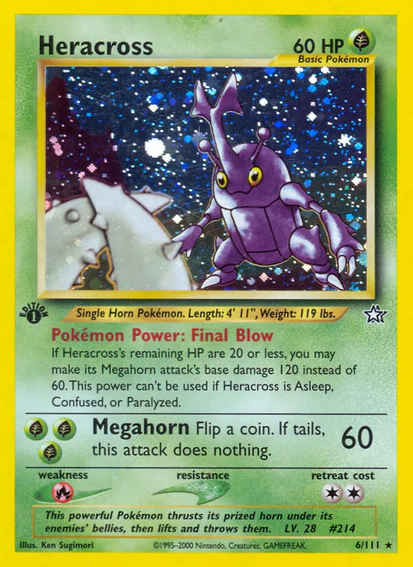 Heracross — Neo Genesis — Pokemon
