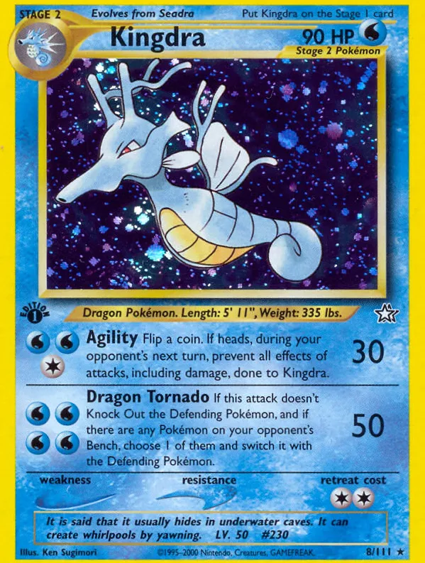 Kingdra — Neo Genesis — Pokemon