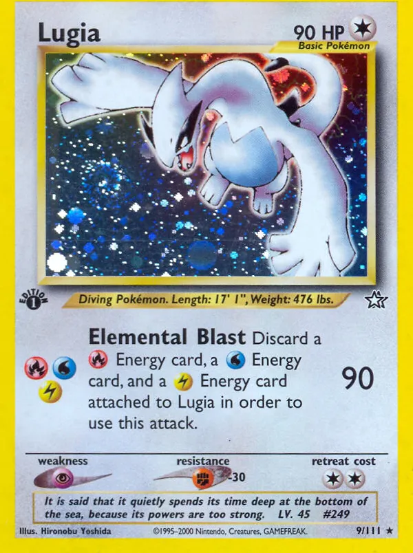 Lugia — Neo Genesis — Pokemon