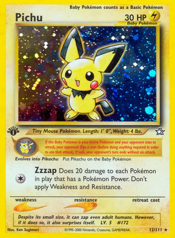 Pichu — Neo Genesis — Pokémon