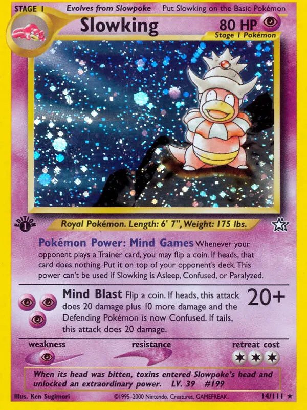 Slowking — Neo Genesis — Pokemon
