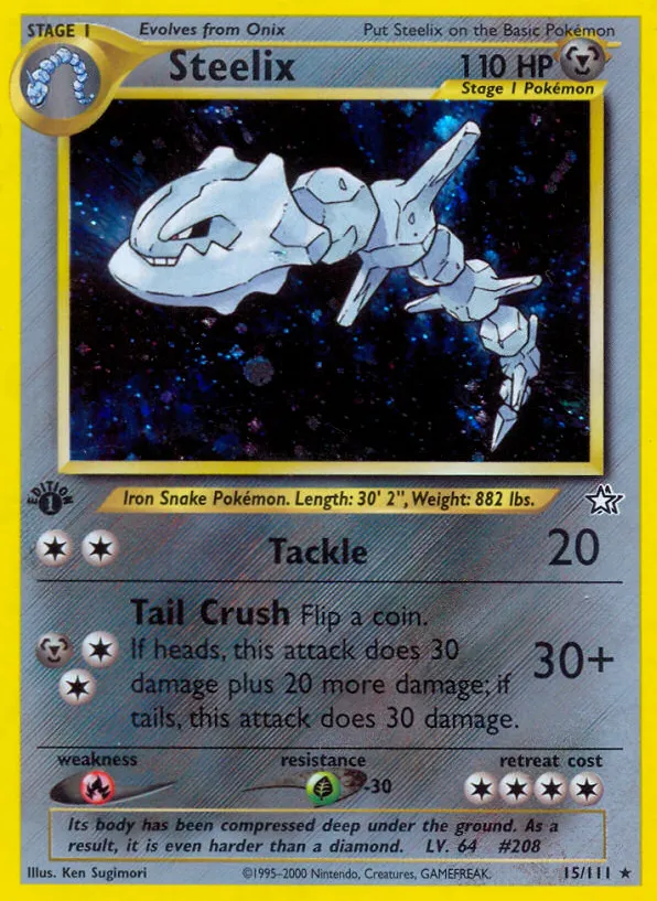 Steelix — Neo Genesis — Pokémon