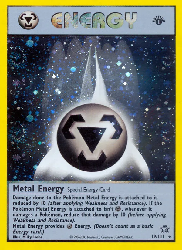 Metal Energy — Neo Genesis — Pokemon