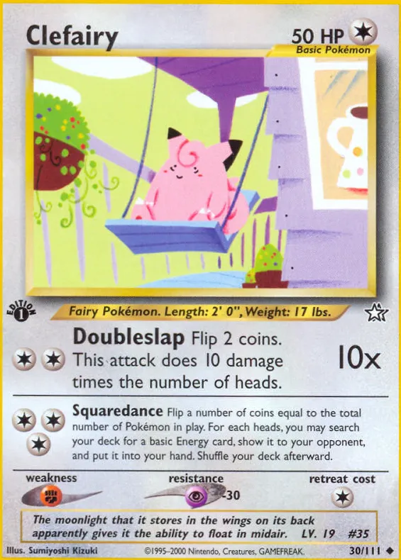 Clefairy — Neo Genesis — Pokémon