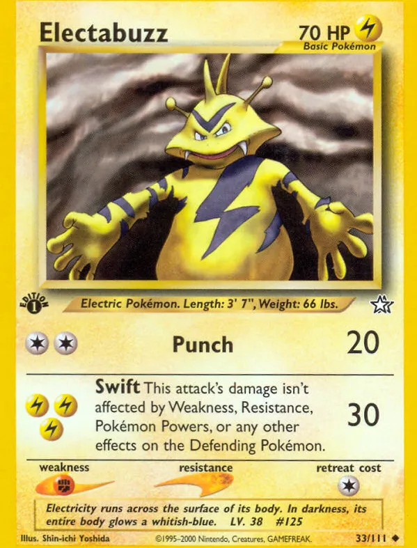 Electabuzz — Neo Genesis — Pokemon