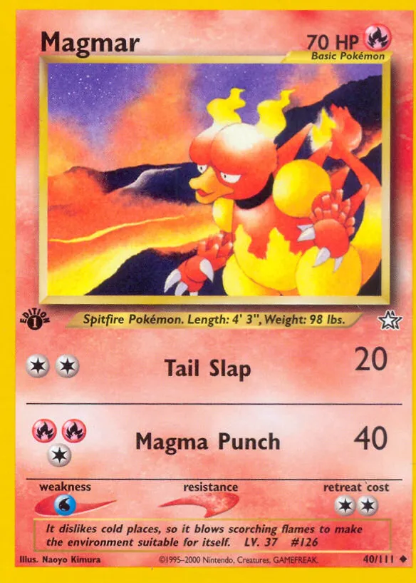 Magmar — Neo Genesis — Pokemon