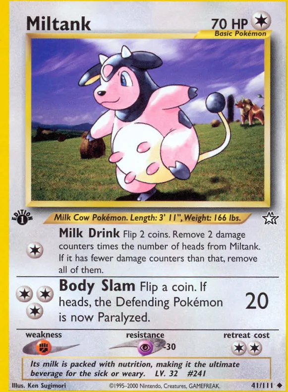 Miltank — Neo Genesis — Pokemon