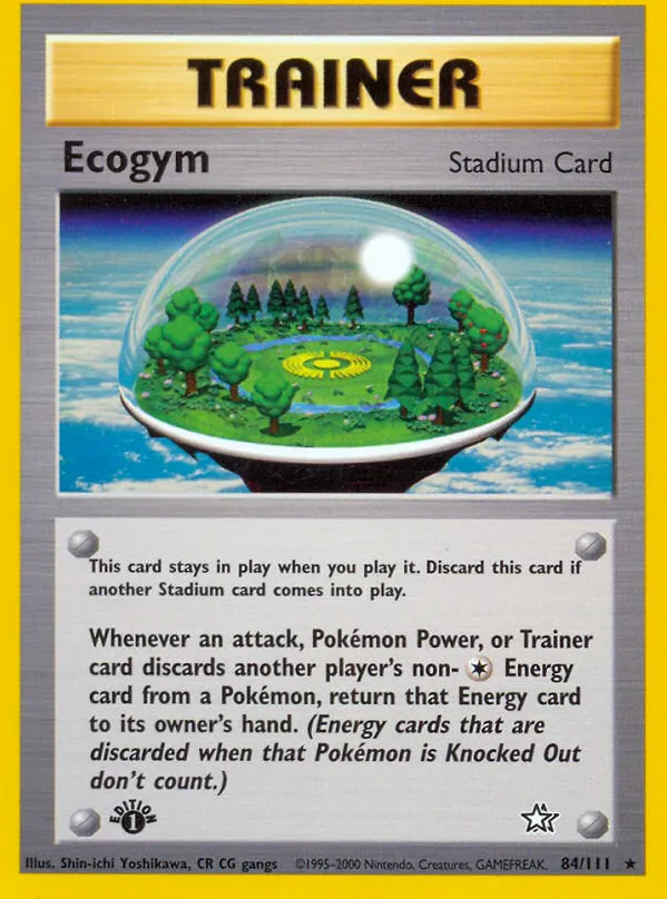 Ecogym — Neo Genesis — Pokemon