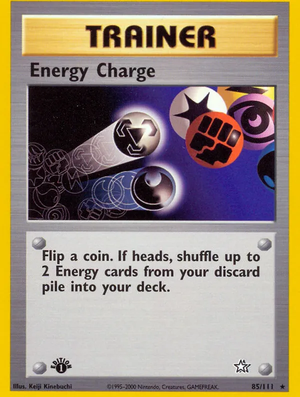 Energy Charge — Neo Genesis — Pokemon