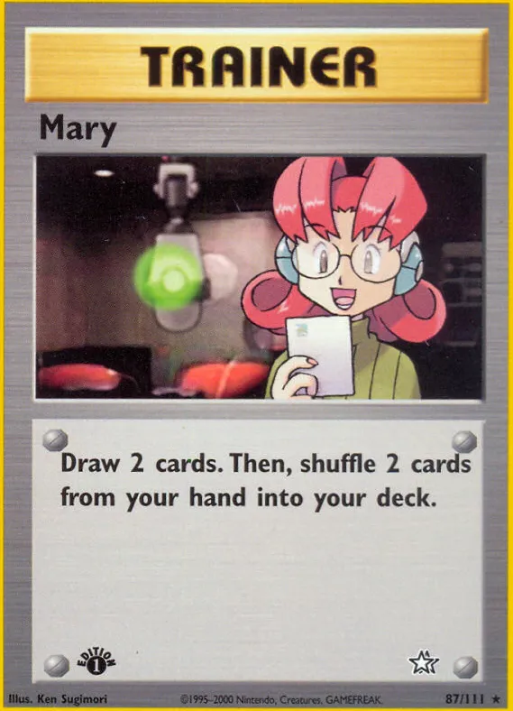 Mary — Neo Genesis — Pokemon