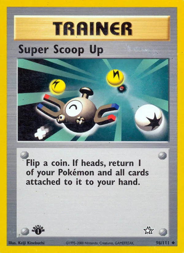 Super Scoop Up — Neo Genesis — Pokemon