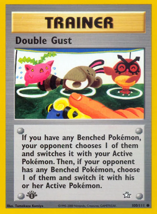 Double Gust — Neo Genesis — Pokémon