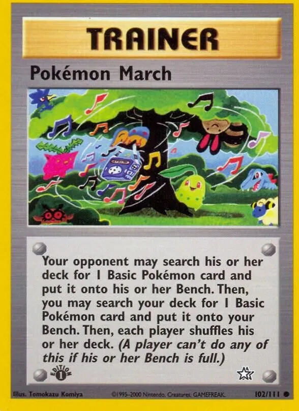 Pokemon March — Neo Genesis — Pokemon