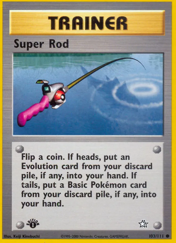 Super Rod — Neo Genesis — Pokemon