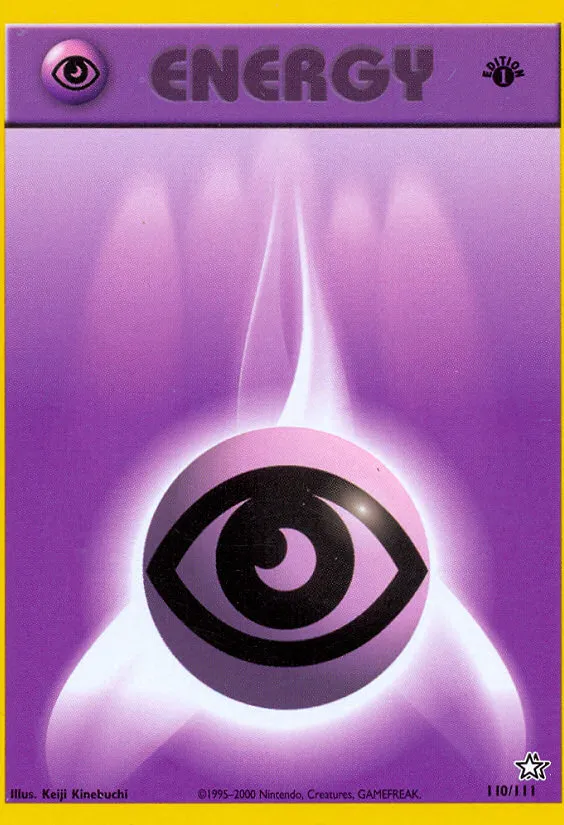 Psychic Energy — Neo Genesis — Pokemon