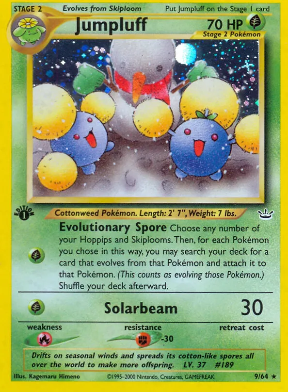 Jumpluff — Neo Revelation — Pokémon