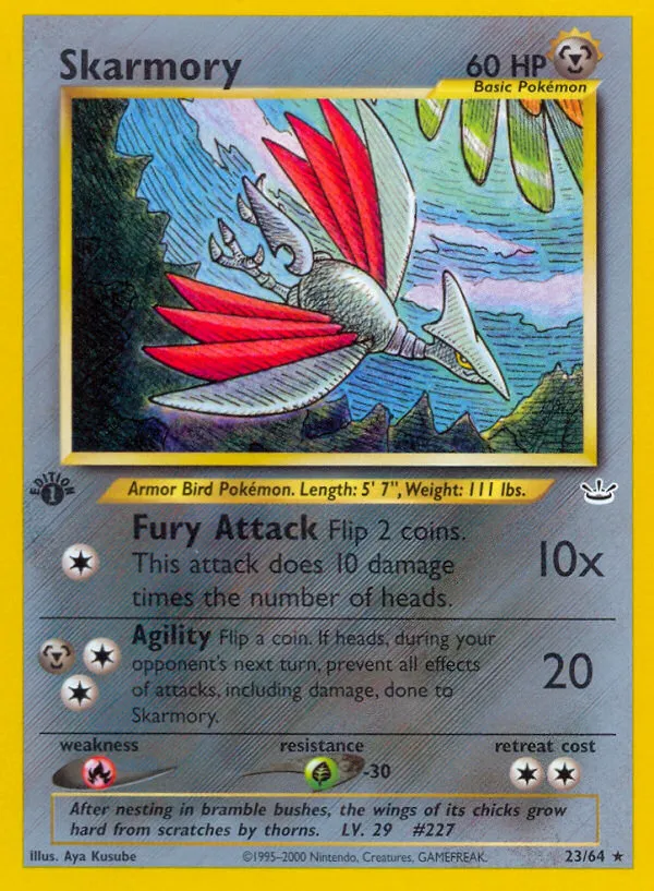 Skarmory — Neo Revelation — Pokemon