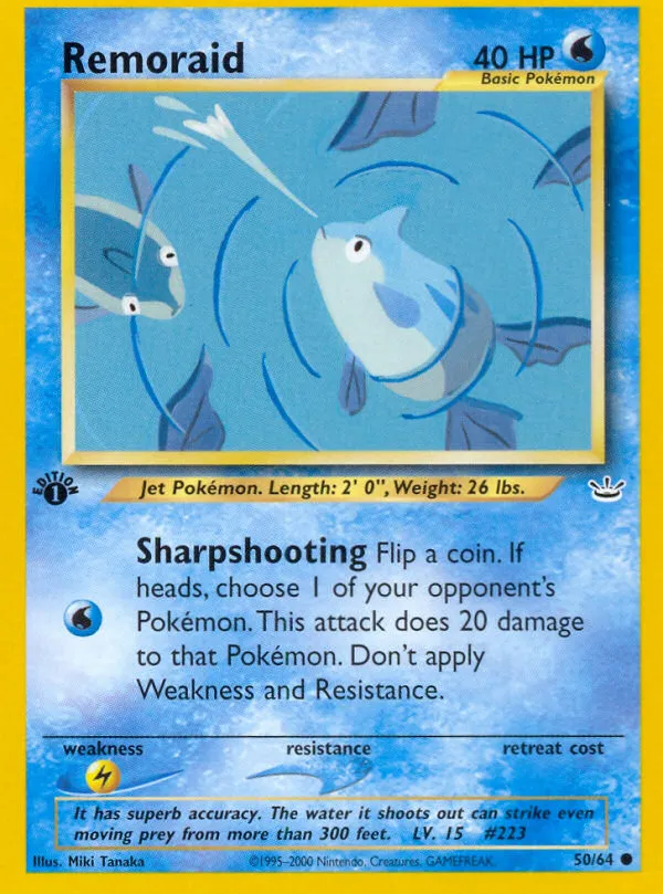 Remoraid — Neo Revelation — Pokémon