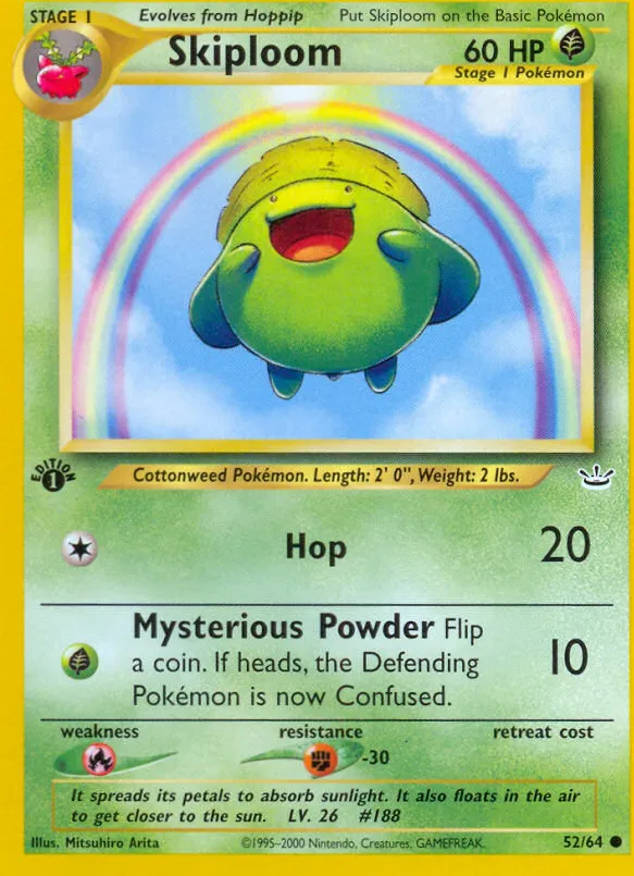 Skiploom — Neo Revelation — Pokémon