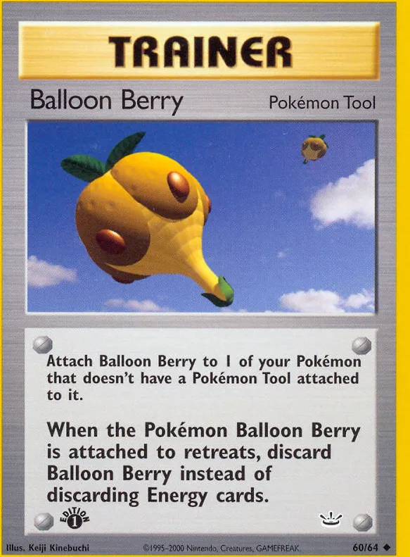 Balloon Berry — Neo Revelation — Pokémon