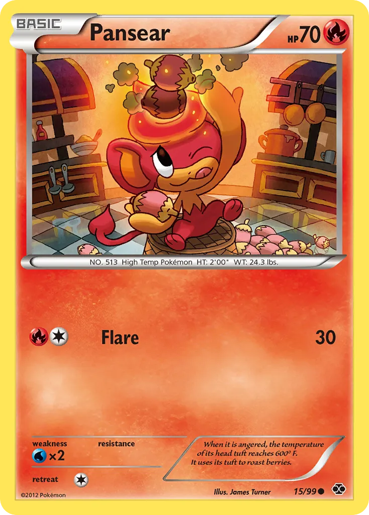 Pansear — Next Destinies — Pokémon