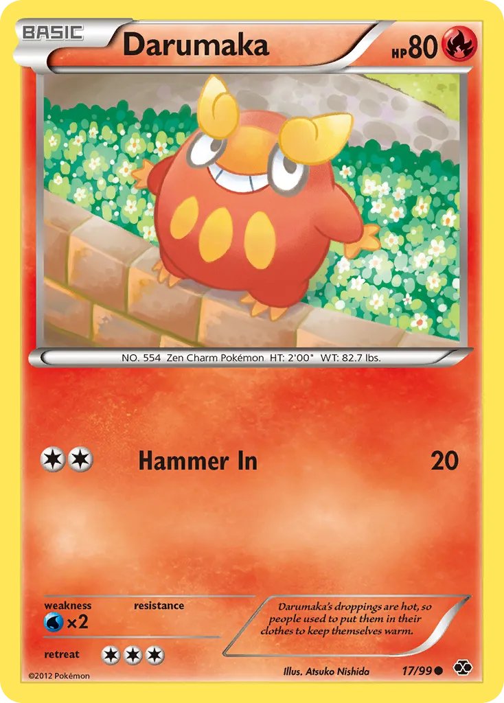 Darumaka — Next Destinies — Pokemon