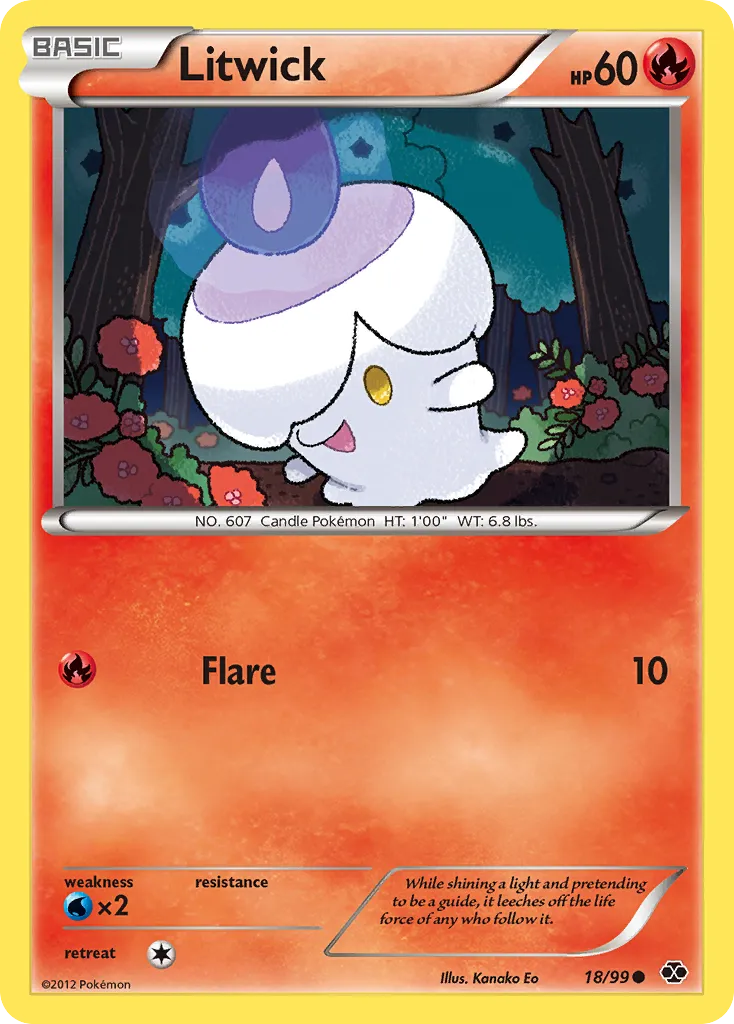 Litwick — Next Destinies — Pokémon