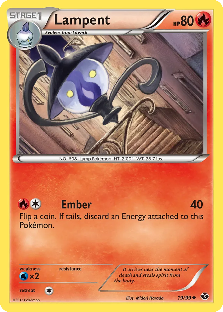Lampent — Next Destinies — Pokemon