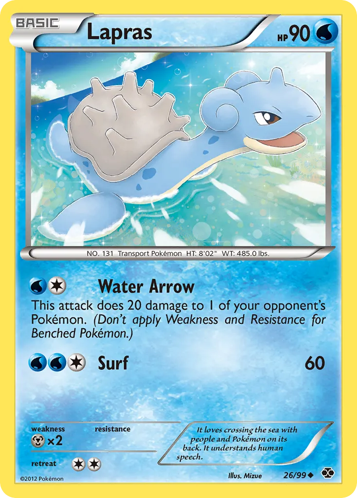 Lapras — Next Destinies — Pokemon