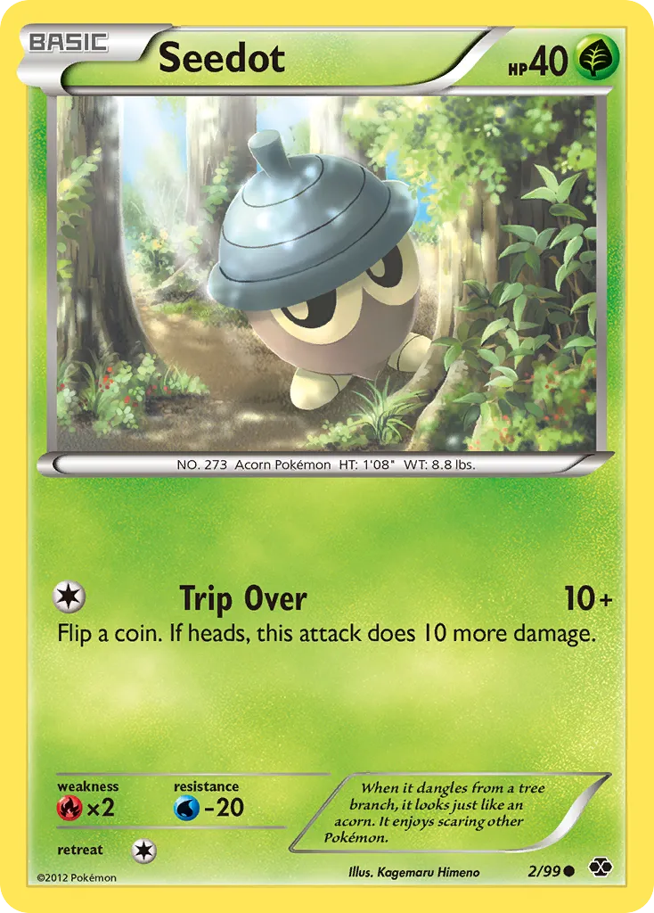 Seedot — Next Destinies — Pokémon