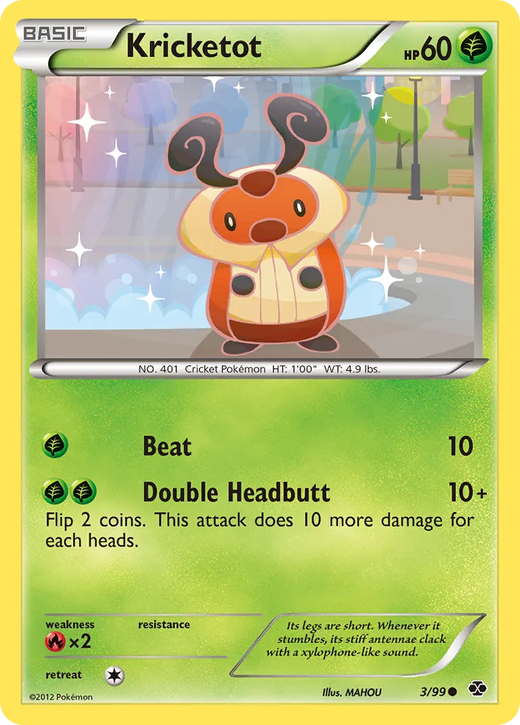 Kricketot — Next Destinies — Pokémon