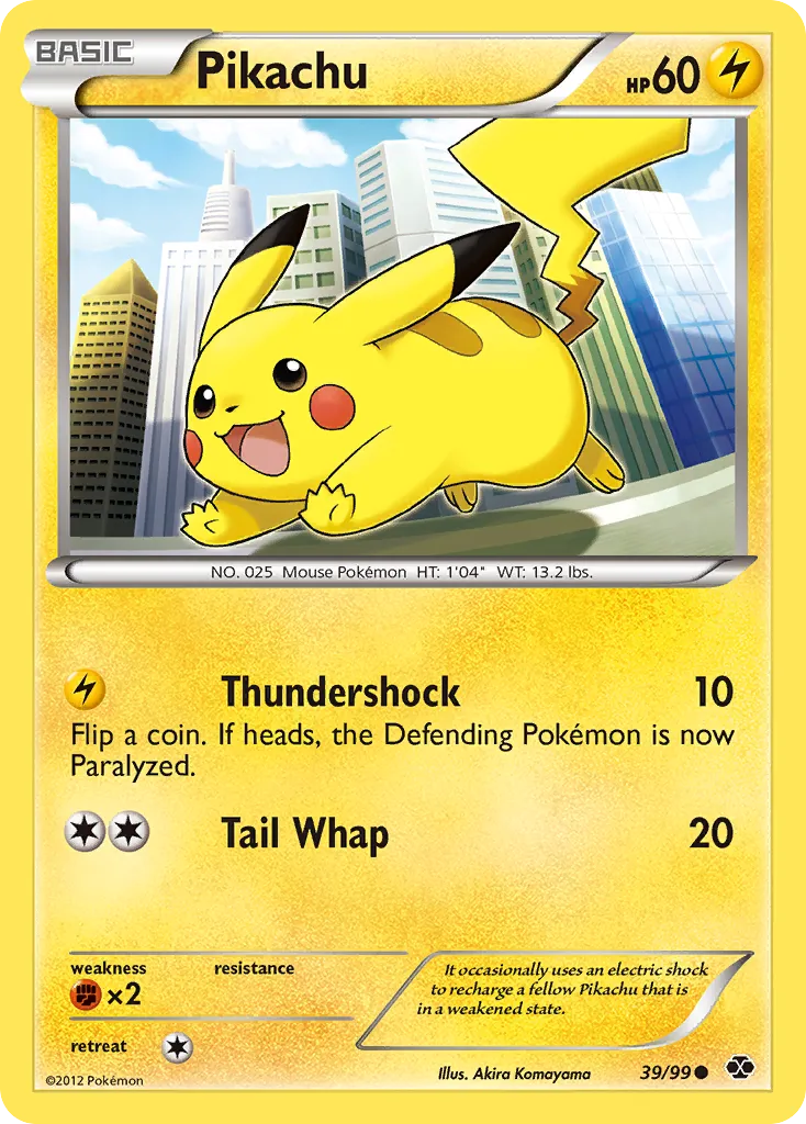 Pikachu — Next Destinies — Pokemon