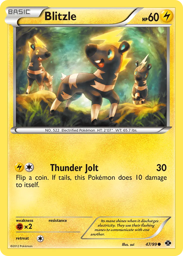 Blitzle — Next Destinies — Pokémon