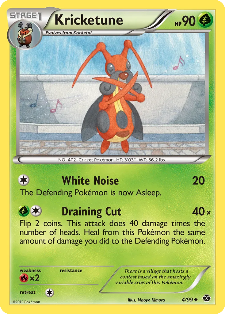 Kricketune — Next Destinies — Pokemon