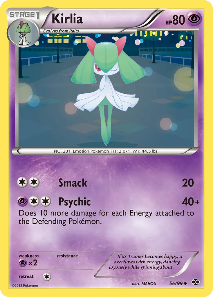 Kirlia — Next Destinies — Pokemon