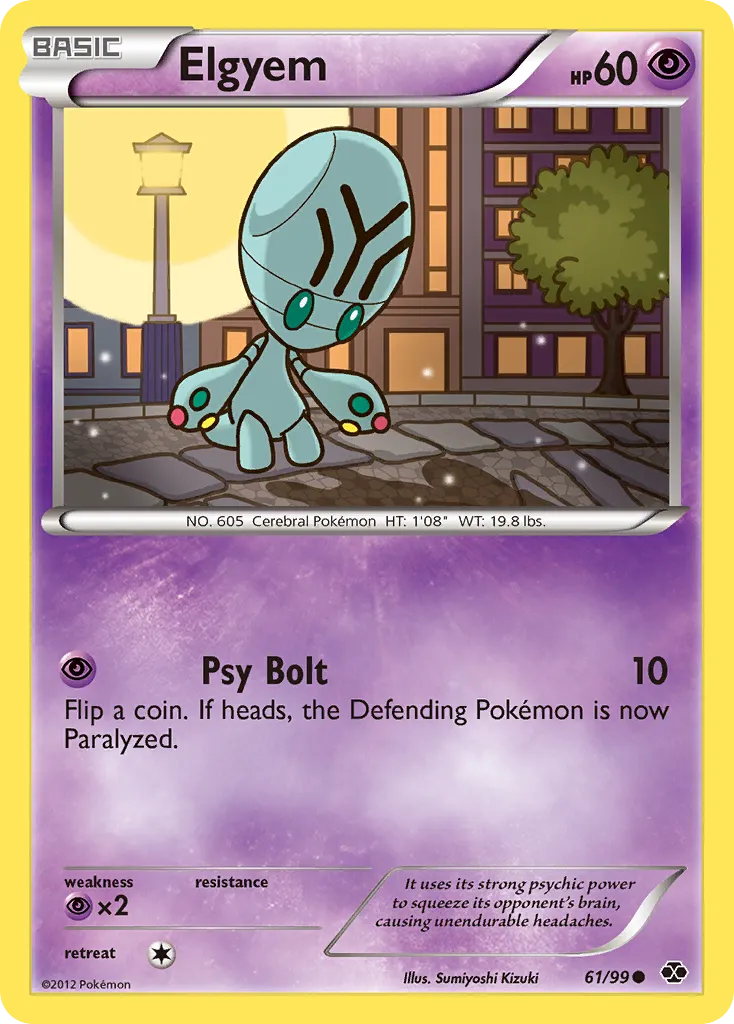 Elgyem — Next Destinies — Pokémon