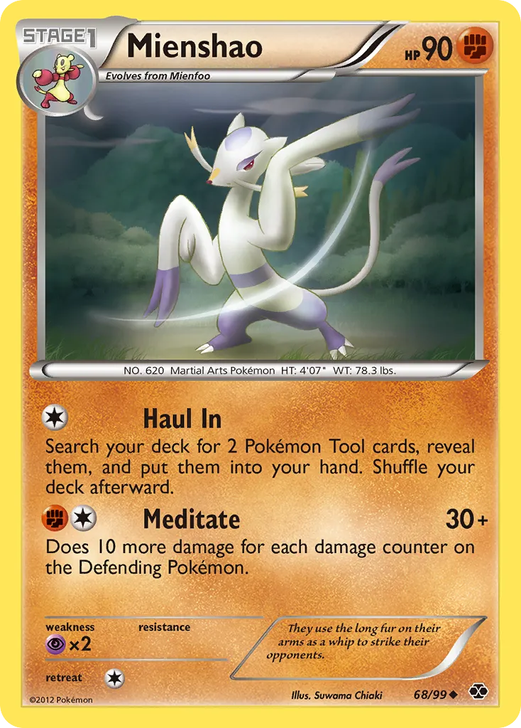 Mienshao — Next Destinies — Pokémon